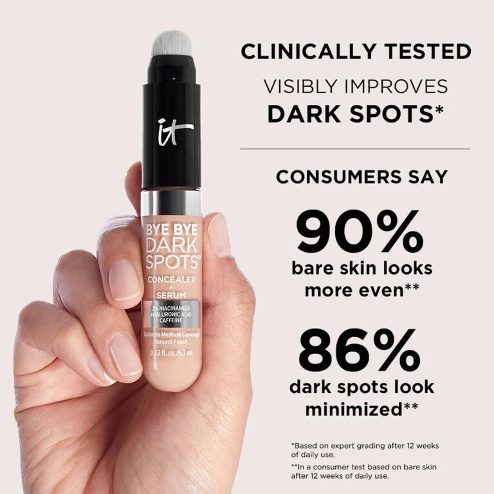 IT Cosmetics Bye Bye Dark Spots Concealer Serum - Tan Cool 40, NEW and‎ sealed
